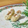 imageGINFIVE Toddler Girls Dress Shoes Little Girls Mary Janes Ballerina Flats Shoes ToddlerGf390gold