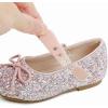 imageGINFIVE Toddler Girls Dress Shoes Little Girls Mary Janes Ballerina Flats Shoes ToddlerGf390pink
