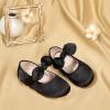 imageGINFIVE Toddler Girls Dress Shoes Little Girls Mary Janes Ballerina Flats Shoes ToddlerGn24black