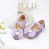 imageGINFIVE Toddler Girls Dress Shoes Little Girls Mary Janes Ballerina Flats Shoes ToddlerGn29purple