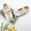 imageGINFIVE Toddler Girls Dress Shoes Little Girls Mary Janes Ballerina Flats Shoes ToddlerGn29white