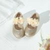 imageGINFIVE Toddler Girls Dress Shoes Little Girls Mary Janes Ballerina Flats Shoes ToddlerGn30gold