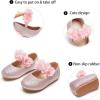 imageGINFIVE Toddler Girls Dress Shoes Little Girls Mary Janes Ballerina Flats Shoes ToddlerGn30pink