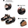 imageGINFIVE Toddler Girls Dress Shoes Little Girls Mary Janes Ballerina Flats Shoes ToddlerGn31black
