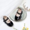 imageGINFIVE Toddler Girls Dress Shoes Little Girls Mary Janes Ballerina Flats Shoes ToddlerGn31black