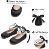 imageGINFIVE Toddler Girls Dress Shoes Little Girls Mary Janes Ballerina Flats Shoes ToddlerGn34  Black