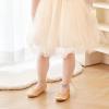 imageGINFIVE Toddler Girls Dress Shoes Little Girls Mary Janes Ballerina Flats Shoes ToddlerGn34  Gold
