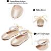 imageGINFIVE Toddler Girls Dress Shoes Little Girls Mary Janes Ballerina Flats Shoes ToddlerGn34  Yellow