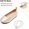 imageGINFIVE Toddler Girls Dress Shoes Little Girls Mary Janes Ballerina Flats Shoes ToddlerGn34  Yellow