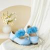 imageGINFIVE Toddler Girls Dress Shoes Little Girls Mary Janes Ballerina Flats Shoes ToddlerGn35  Blue