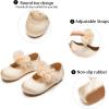 imageGINFIVE Toddler Girls Dress Shoes Little Girls Mary Janes Ballerina Flats Shoes ToddlerGn35  Yellow