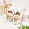 imageGINFIVE Toddler Girls Dress Shoes Mary Janes Ballerina Flats for Girls Shoes ToddlerGf22 White