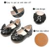 imageGINFIVE Toddler Girls Dress Shoes Mary Janes Ballerina Flats for Girls Shoes ToddlerGf389black