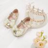 imageGINFIVE Toddler Girls Dress Shoes Mary Janes Ballerina Flats for Girls Shoes ToddlerGf389gold