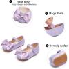 imageGINFIVE Toddler Girls Dress Shoes Mary Janes Ballerina Flats for Girls Shoes ToddlerGf389purple
