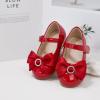 imageGINFIVE Toddler Girls Dress Shoes Mary Janes Ballerina Flats for Girls Shoes ToddlerGf389red