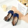 imageGINFIVE Toddler Girls Dress Shoes Mary Janes Ballerina Flats for Girls Shoes ToddlerGg13navy Blue