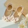 imageGINFIVE Toddler Girls Dress Shoes Mary Janes Ballerina Flats for Girls Shoes ToddlerGg13nude