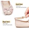 imageGINFIVE Toddler Girls Dress Shoes Mary Janes Ballerina Flats for Girls Shoes ToddlerGg13nude