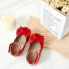 imageGINFIVE Toddler Girls Dress Shoes Mary Janes Ballerina Flats for Girls Shoes ToddlerGg13red