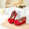 imageGINFIVE Toddler Girls Dress Shoes Mary Janes Ballerina Flats for Girls Shoes ToddlerGg13red