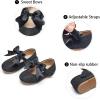 imageGINFIVE Toddler Girls Dress Shoes Mary Janes Ballerina Flats for Girls Shoes ToddlerGg14black