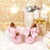 imageGINFIVE Toddler Girls Dress Shoes Mary Janes Ballerina Flats for Girls Shoes ToddlerGg14pink