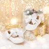 imageGINFIVE Toddler Girls Dress Shoes Mary Janes Ballerina Flats for Girls Shoes ToddlerGg14white