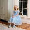 imageGINFIVE Toddler Girls Dress Shoes Mary Janes Ballerina Flats for Girls Shoes ToddlerGn26blue