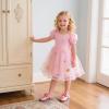 imageGINFIVE Toddler Girls Dress Shoes Mary Janes Ballerina Flats for Girls Shoes ToddlerGn26pink