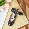 imageGINFIVE Toddler Girls Dress Shoes Mary Janes Ballerina Flats for Girls Shoes ToddlerGn27black