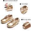 imageGINFIVE Toddler Girls Dress Shoes Mary Janes Ballerina Flats for Girls Shoes ToddlerGn27gold