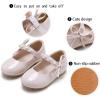 imageGINFIVE Toddler Girls Dress Shoes Mary Janes Ballerina Flats for Girls Shoes ToddlerGn27nude