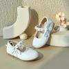 imageGINFIVE Toddler Girls Dress Shoes Mary Janes Ballerina Flats for Girls Shoes ToddlerGn27white