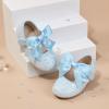 imageGINFIVE Toddler Girls Dress Shoes Mary Janes Ballerina Flats for Girls Shoes ToddlerGn32blue