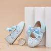 imageGINFIVE Toddler Girls Dress Shoes Mary Janes Ballerina Flats for Girls Shoes ToddlerGn32blue