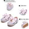 imageGINFIVE Toddler Girls Dress Shoes Mary Janes Ballerina Flats for Girls Shoes ToddlerGn32purple