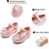 imageGINFIVE Toddler Girls Dress Shoes Mary Janes Ballerina Flats for Girls Shoes ToddlerGn33pink