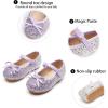 imageGINFIVE Toddler Girls Dress Shoes Mary Janes Ballerina Flats for Girls Shoes ToddlerGn33purple