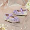 imageGINFIVE Toddler Girls Dress Shoes Mary Janes Ballerina Flats for Girls Shoes ToddlerGn33purple