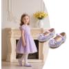imageGINFIVE Toddler Girls Dress Shoes Mary Janes Ballerina Flats for Girls Shoes ToddlerGn33purple