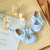 imageGINFIVE Toddler Girls Dress Shoes Mary Janes Ballerina Flats for Girls Shoes ToddlerGn37blue