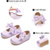 imageGINFIVE Toddler Girls Dress Shoes Mary Janes Ballerina Flats for Girls Shoes ToddlerGn37purple