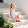 imageGINFIVE Toddler Girls Dress Shoes Mary Janes Ballerina Flats for Girls Shoes ToddlerGn37red