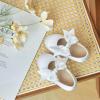 imageGINFIVE Toddler Girls Dress Shoes Mary Janes Ballerina Flats for Girls Shoes ToddlerGn37white