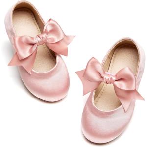 imageGINFIVE Toddler Girls Dress Shoes Mary Janes Ballerina Flats for Girls Shoes ToddlerGn37pink