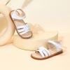 imageGINFIVE Toddler Girls Sandals Little Girls Kids Summer Shoes Toddler SandalsGf367white
