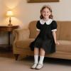 imageGINFIVE Toddler Girls Dress Shoes Little Kids Flats School Mary Janes ShoesGf392grey