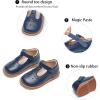imageGINFIVE Toddler Girls Dress Shoes Little Kids Flats School Mary Janes ShoesGf392navy Blue