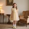 imageGINFIVE Toddler Girls Dress Shoes Little Kids Flats School Mary Janes ShoesGf392yellow